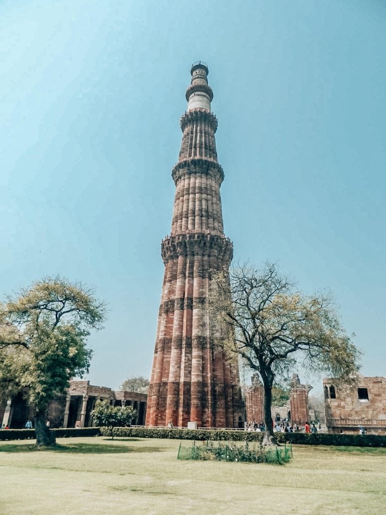 Qutub Minar事实和德里徒步遗产之旅