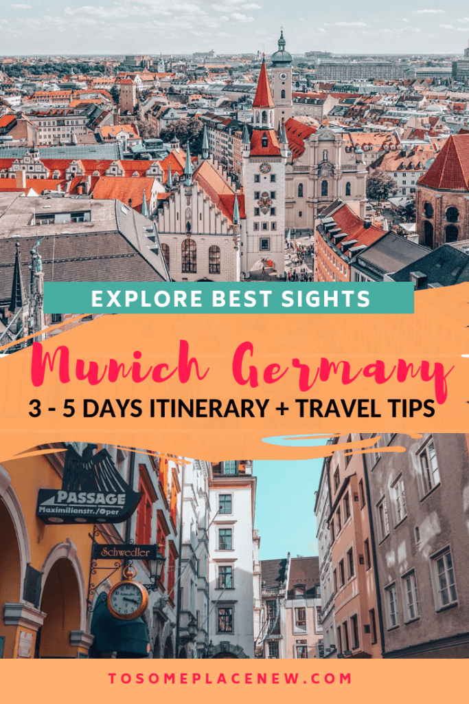 慕尼黑5天必做之事。获得慕尼黑德国旅游指南与观光景点，如玛丽恩广场，英国花园，和一日游从慕尼黑到达豪，新天鹅堡，纽伦堡和更多。最好的5天慕尼黑行程#慕尼黑#德国