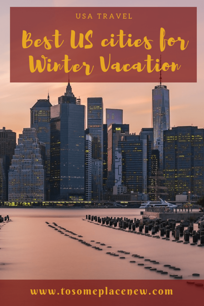 冬天去美国?获得最好的冬季假期在美国为每个旅行者的bucketlist -逃离雪到海滩，或享受各种冬季活动。#冬天#美国#美国