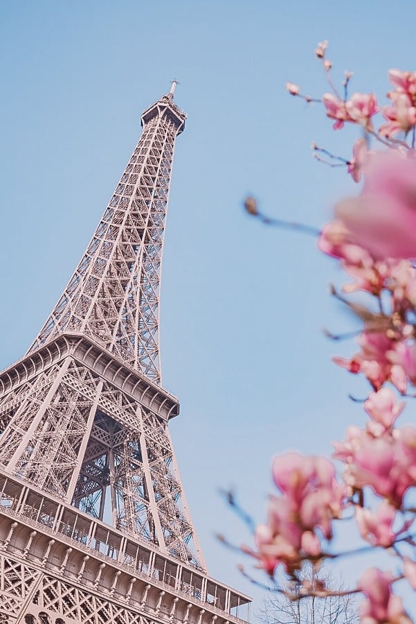 春天埃菲尔铁塔4天巴黎行程