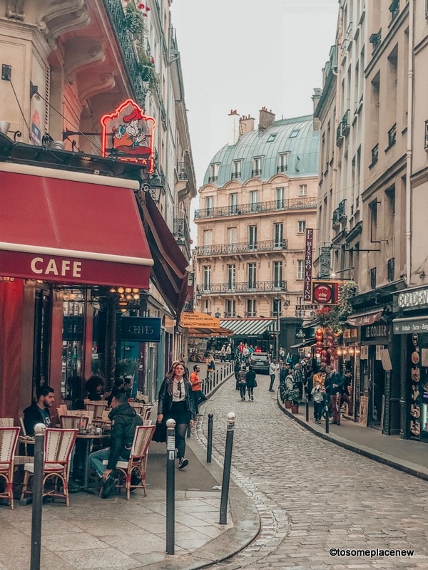 4天巴黎行程中的巴黎小巷
