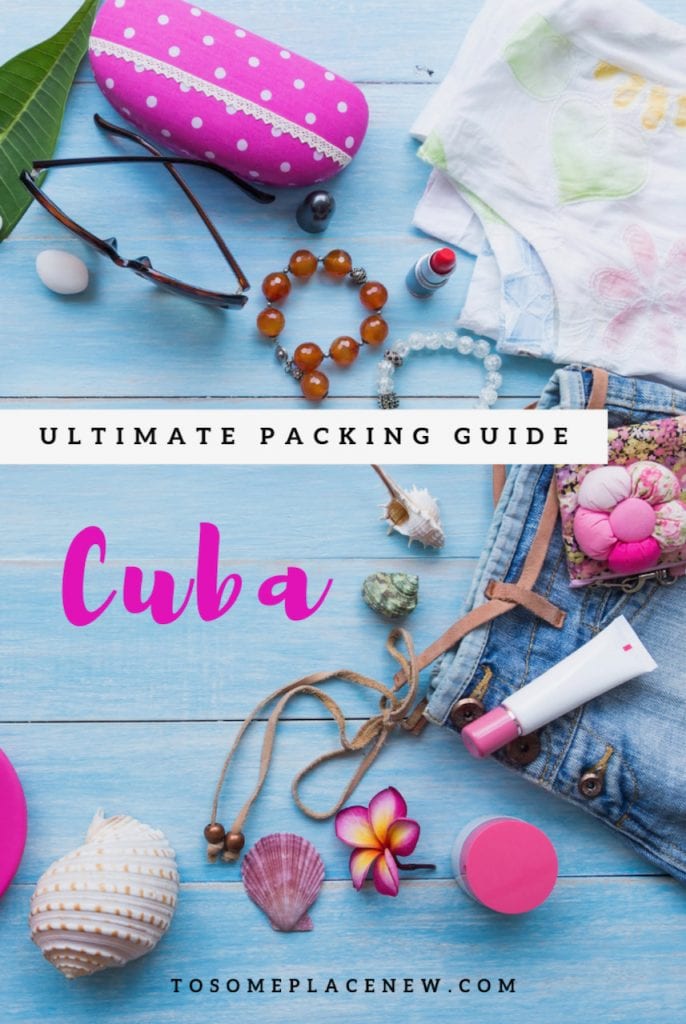 古巴打包清单提示在古巴穿什么全包度假村和古巴度假装备的想法|古巴打包清单产品和旅行必需品#