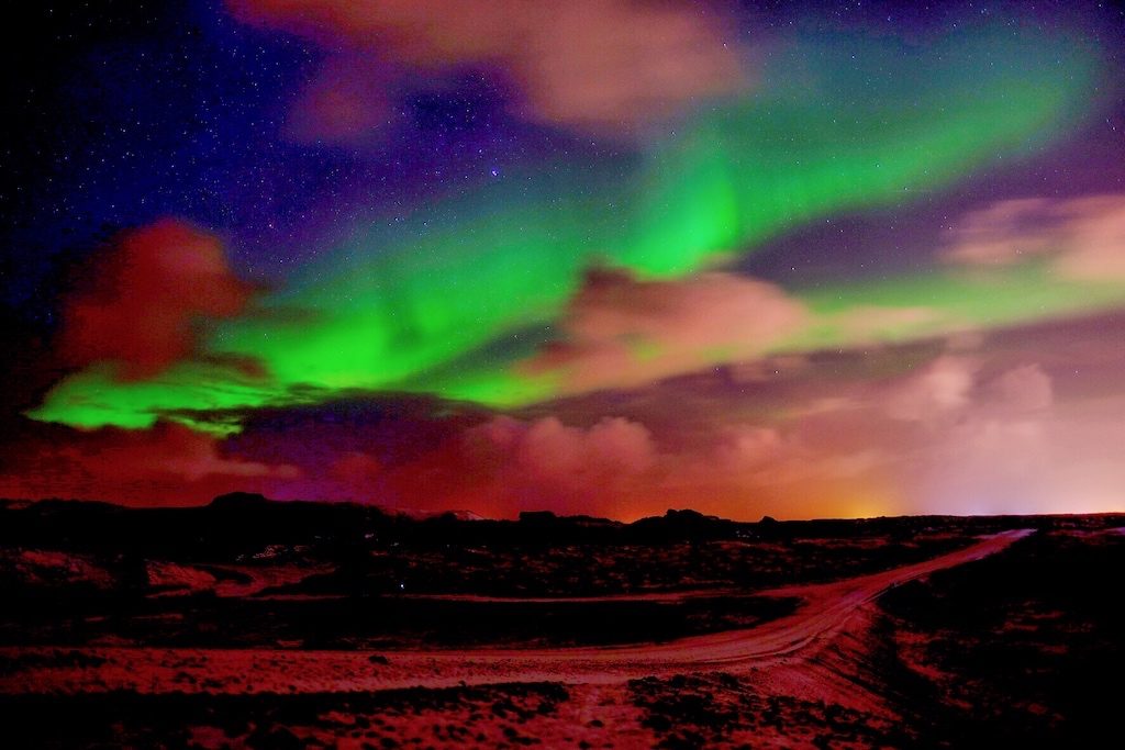 冬天的冰岛——北极光