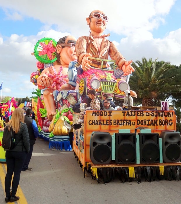 二月欧洲最温暖的地方——马耳他的狂欢节