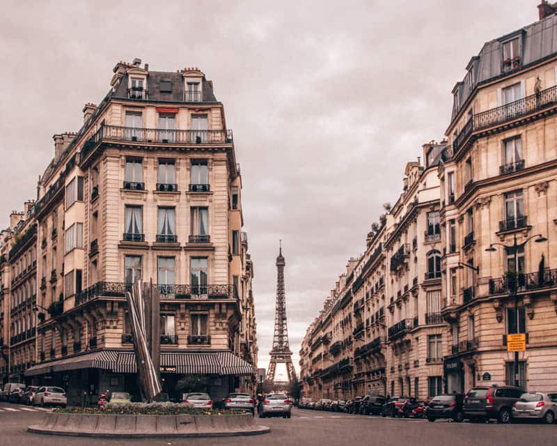 一月的巴黎