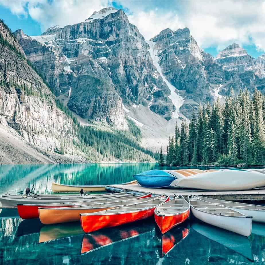 冰碛湖加拿大落基山脉旅游套餐