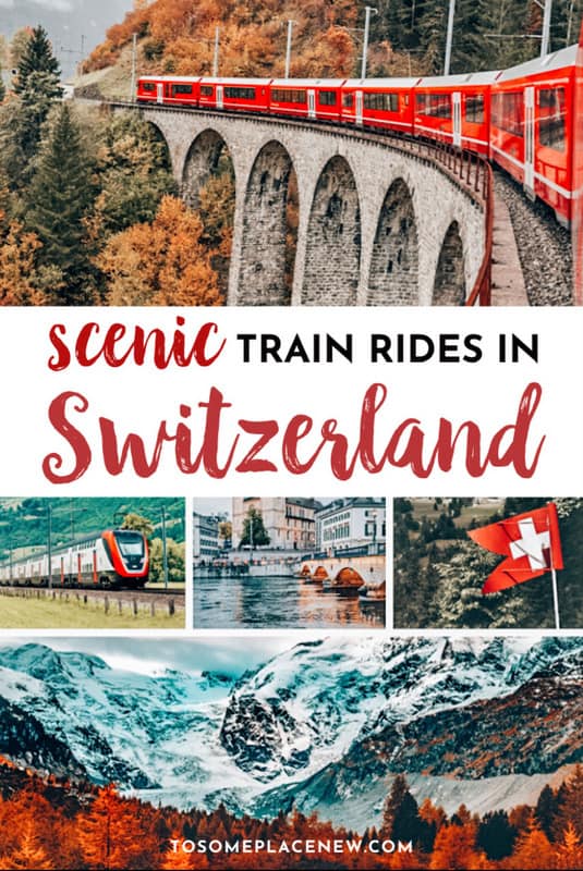 瑞士最美丽的火车旅行指南