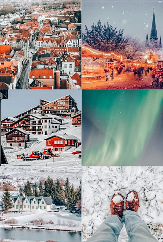 10欧洲冬季旅游:雪游，圣诞假期和更多
