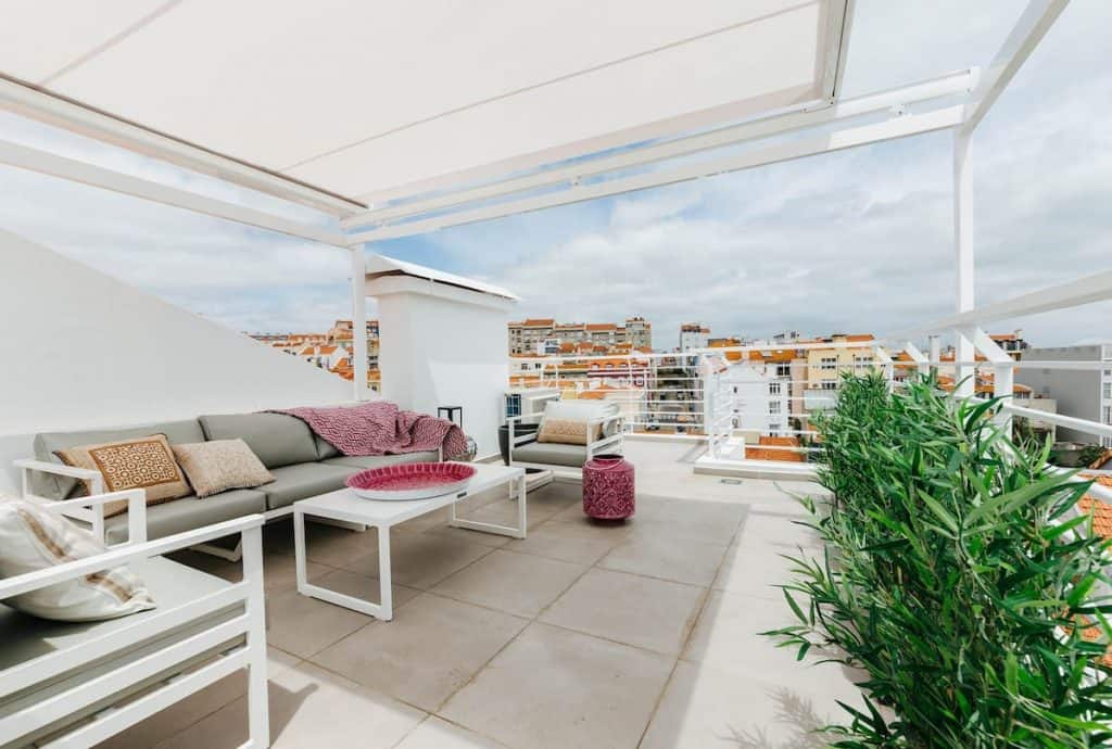 RiverView Terrace Apartment - Graca Lisbon Airbnbs