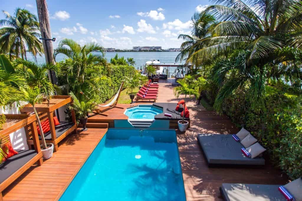 时尚海滨别墅坎昆最好的airbnb之一