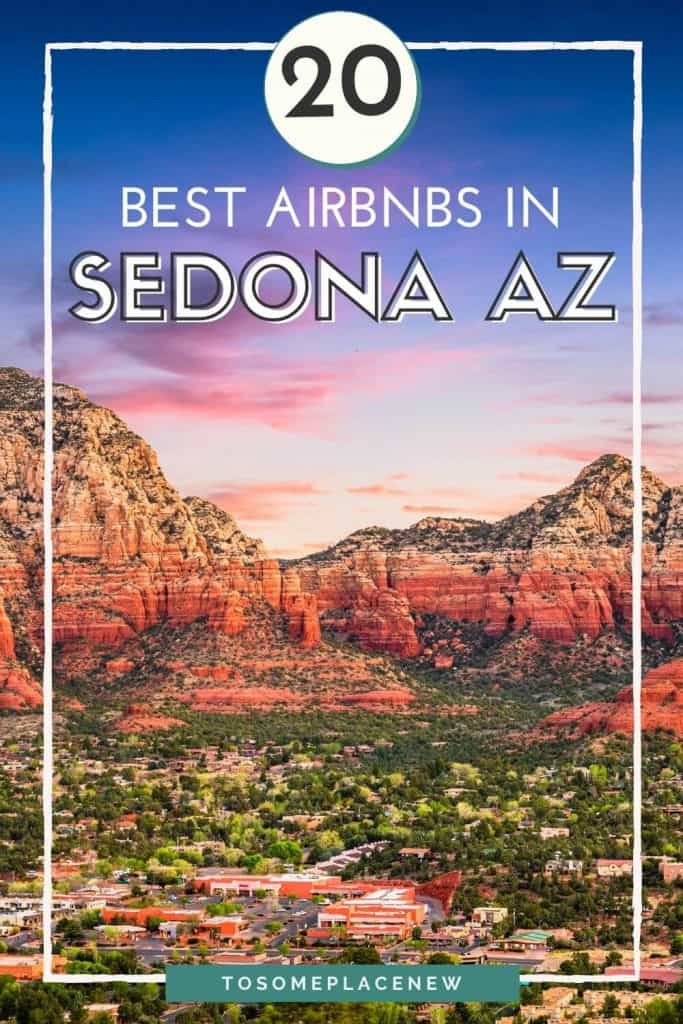 亚利桑那州塞多纳的最佳Airbnbs的别针
