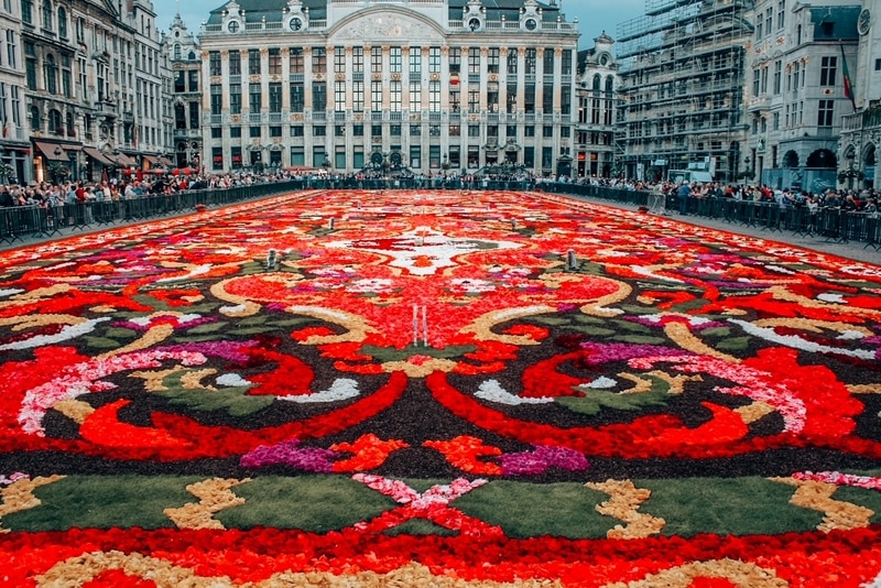 格兰德广场的花地毯