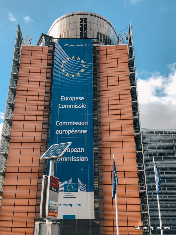 欧盟总部位于布鲁塞尔的欧洲区