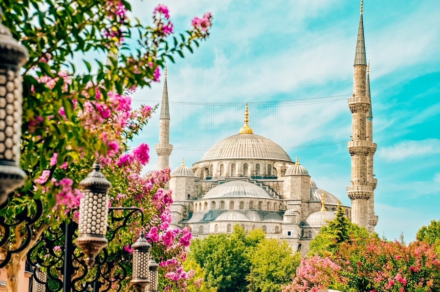 伊斯坦布尔的圣索非亚，欧洲最美丽的城市之一