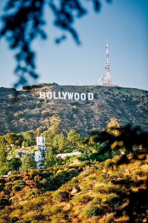 加利福尼亚州洛杉矶的好莱坞标志