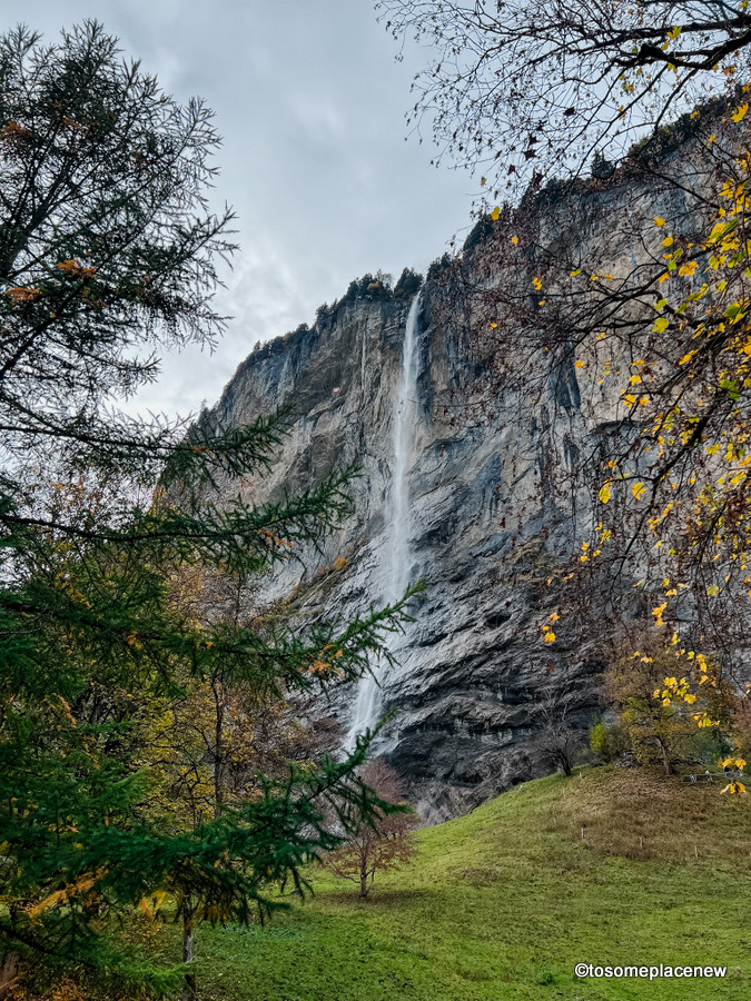 Staubbach瀑布