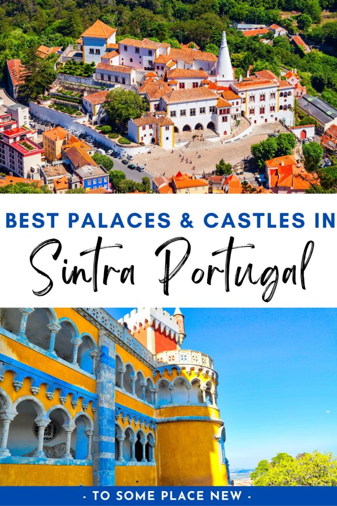 葡萄牙辛特拉最佳城堡和宫殿别针